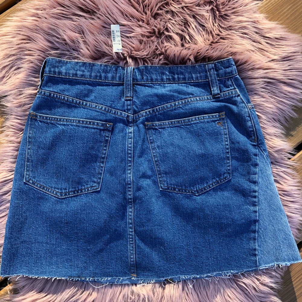 Madewell Rigid A-Line Mini Skirt- Pieced Edition - Picture 7 of 7